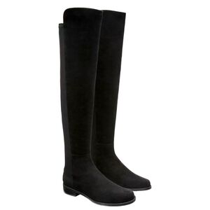 Stuart Weitzman Women's 5050 Boots-Women's Black Over-the-Knee Boots